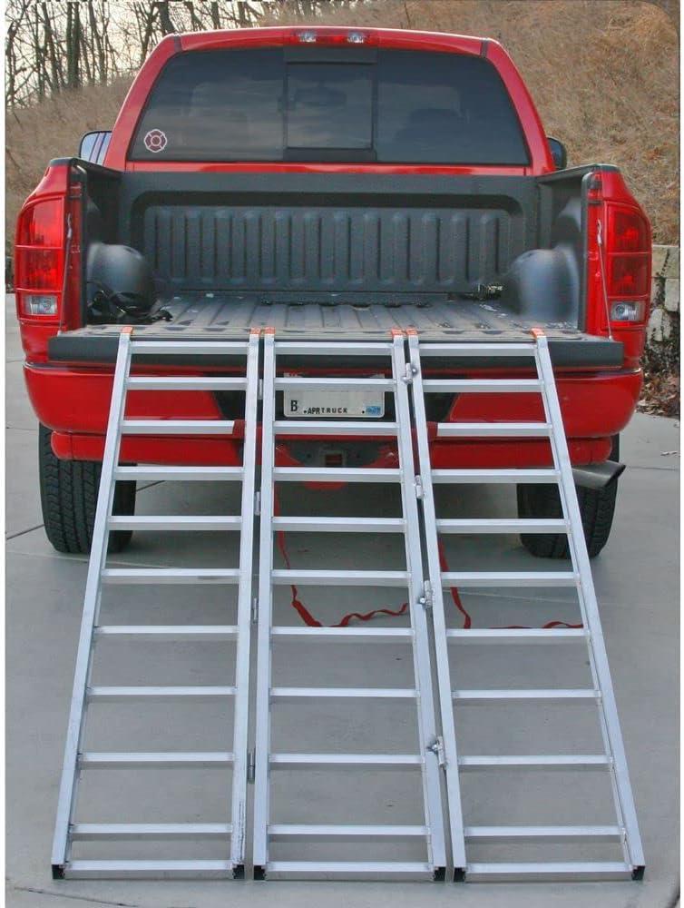 Black Widow TF-8046 Aluminum 6' 8in Folding Folding ATV Ramp