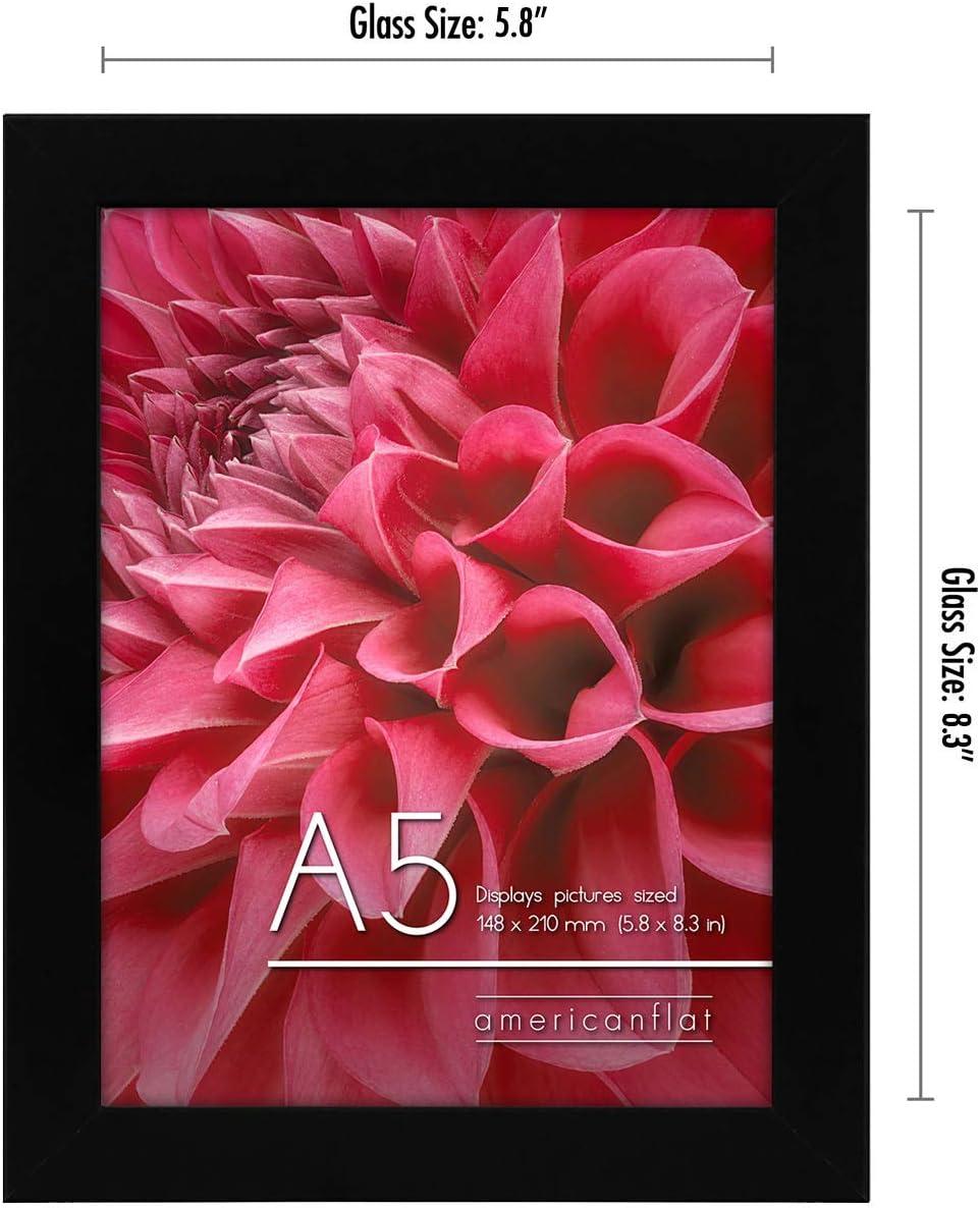 Americanflat A5 Picture Frame, Black