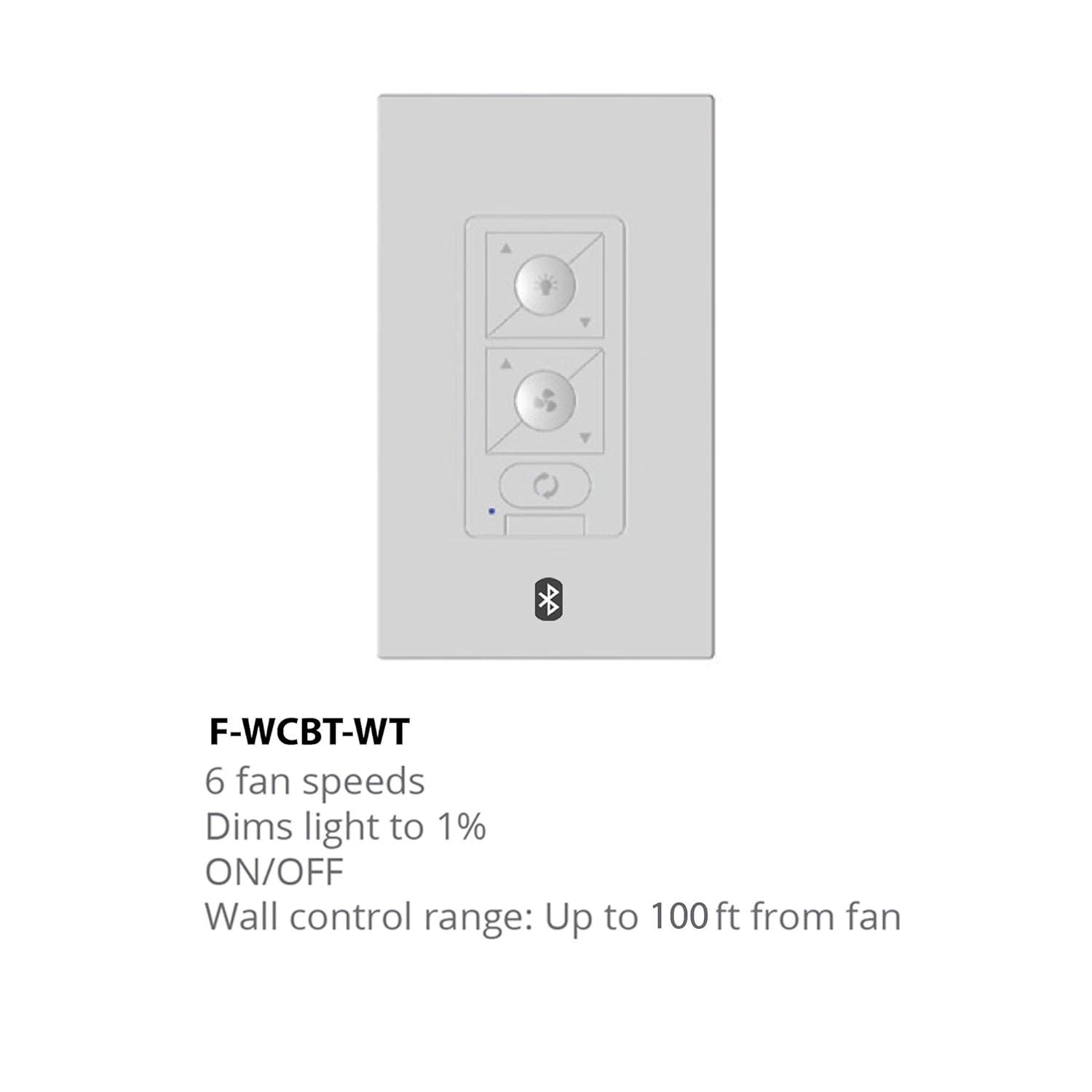 Bluetooth Ceiling Fan Remotes & Wall Control