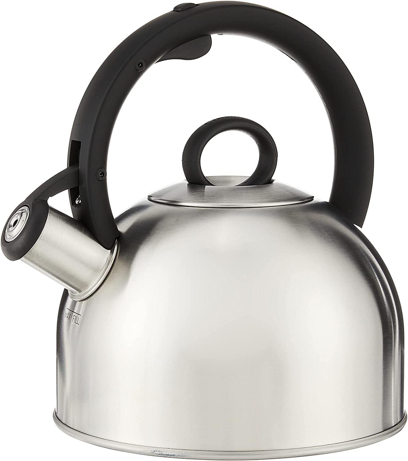 Stainless Steel 2-Quart Whistling Tea Kettle