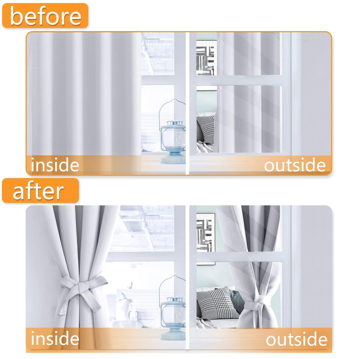 Eider & Ivory™ Tarrants Polyester Room Darkening Curtain Pair (Set of 2)