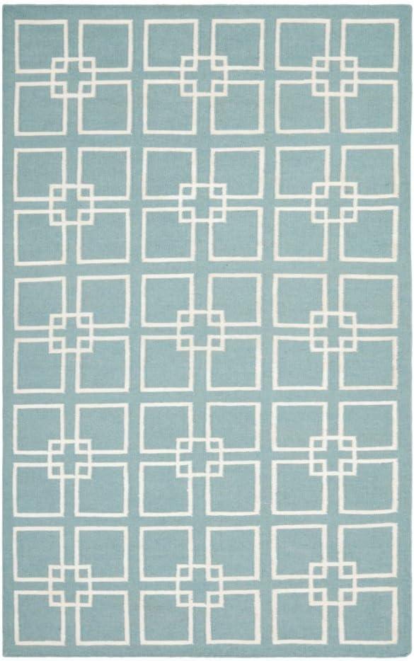 Flatweave Geometric Rug