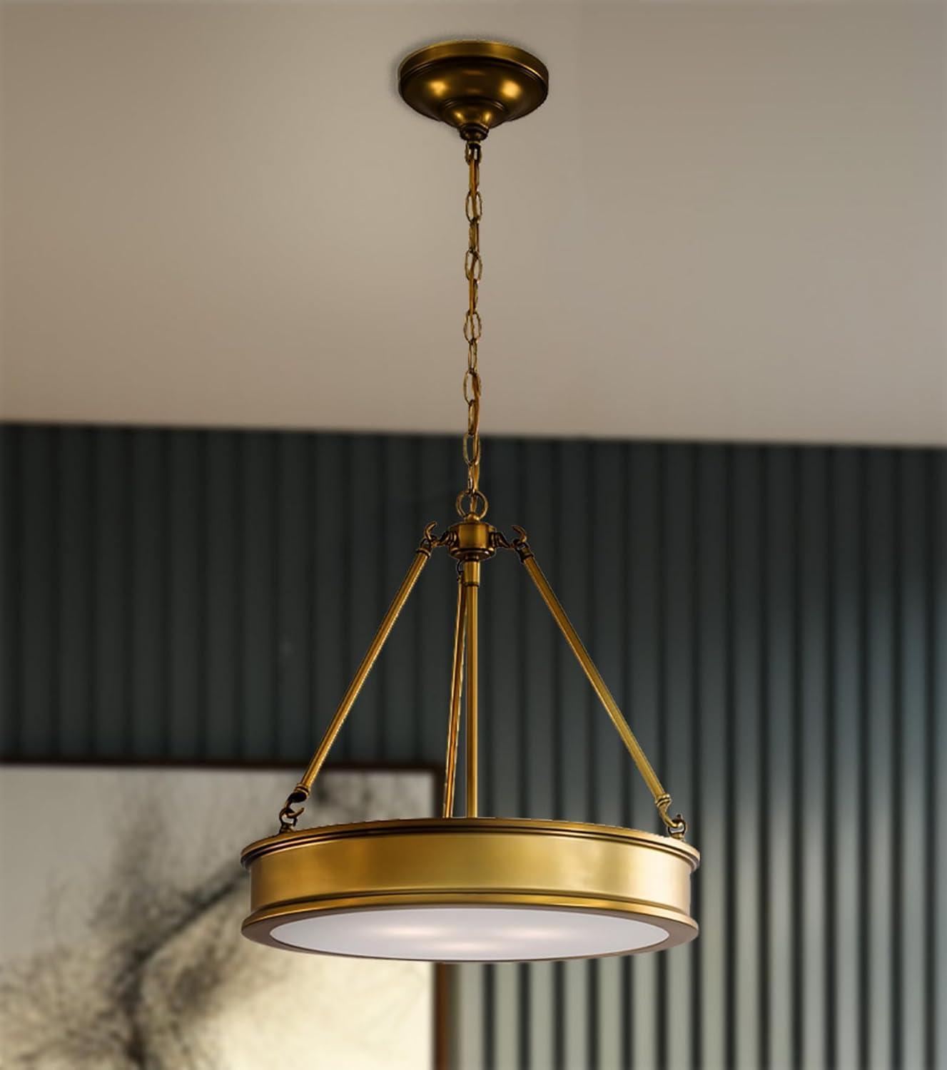 Minka Lavery Harbour Point 19" Wide Liberty Gold Pendant Light