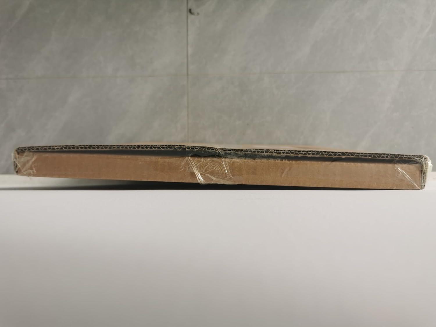 VEVOR Pizza Steel, 16" x 14.5" x 3/8" Pizza Steel Plate for Oven, Pre-Seasoned Carbon Steel Pizza Baking Stone with 20X Higher Conductivity, Heavy Duty Pizza Pan for Outdoor Grill, Indoor Oven