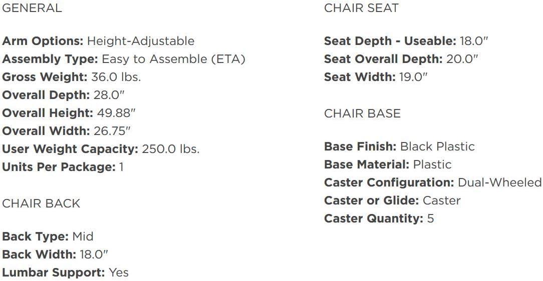 Mesh Drafting Chair