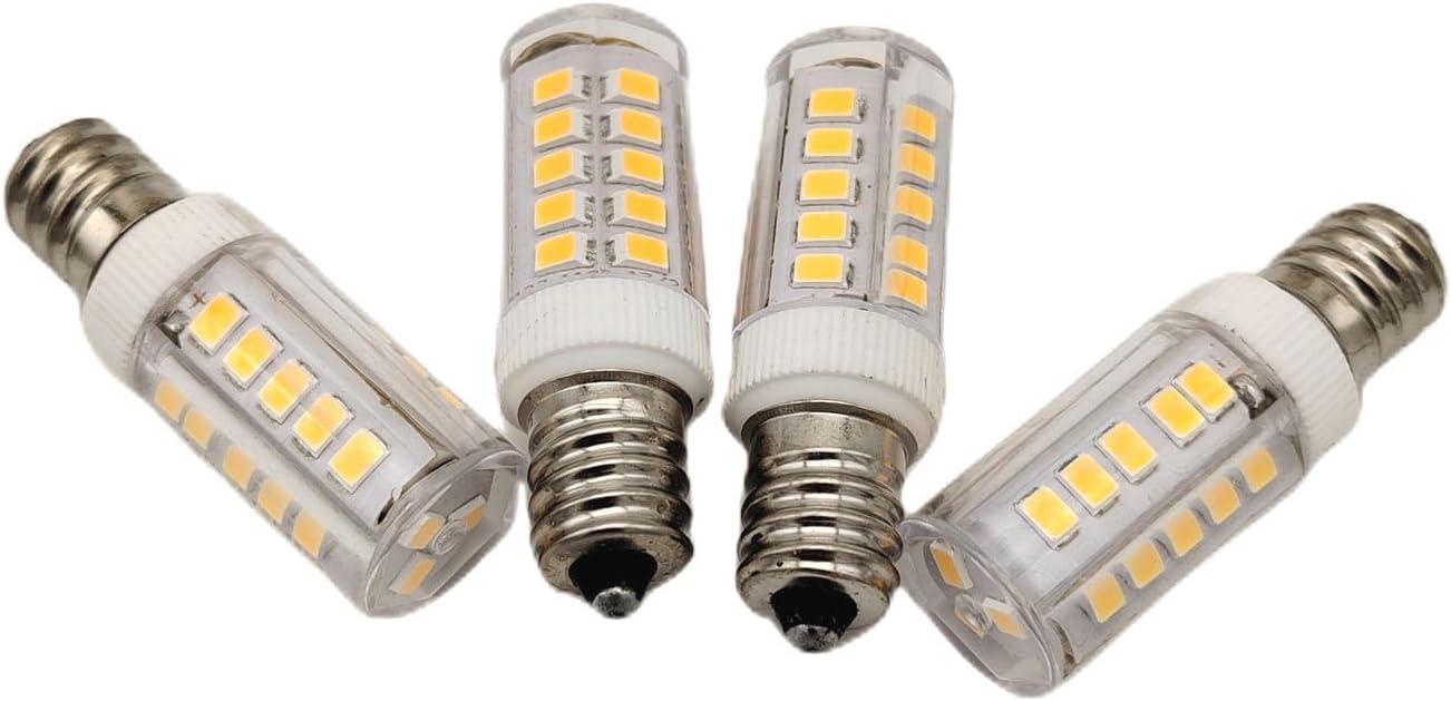 White Screw-in E12 LED Candelabra Bulb Pack