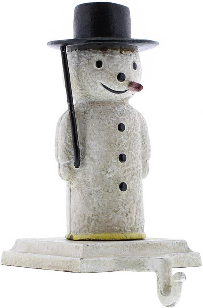 HomArt Snowman Stocking Holder - Cast Iron