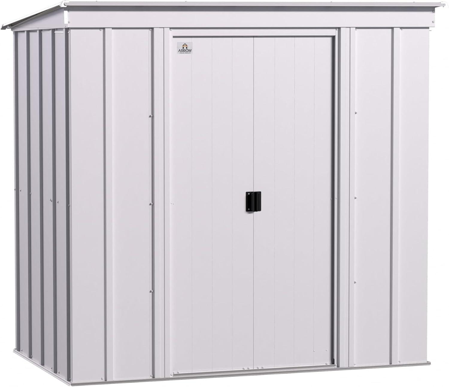 Arrow Arrow 6 ft. W x 4 ft. D Metal Tool Shed