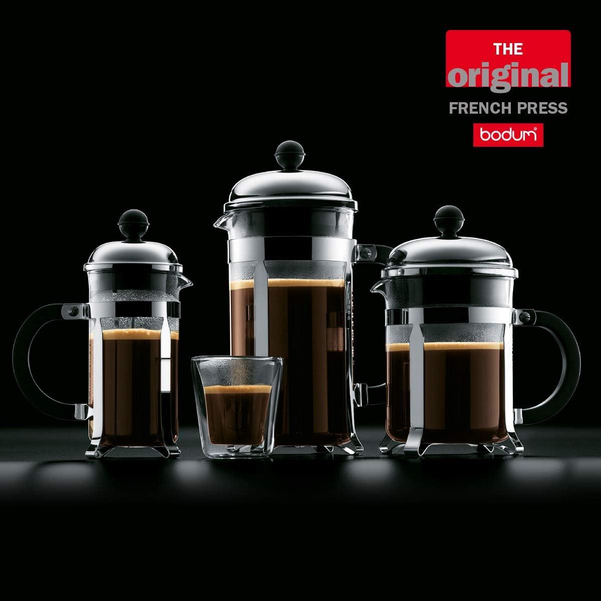 Bodum Chambord French Press Coffee Maker with Borosilicate Glass Beaker
