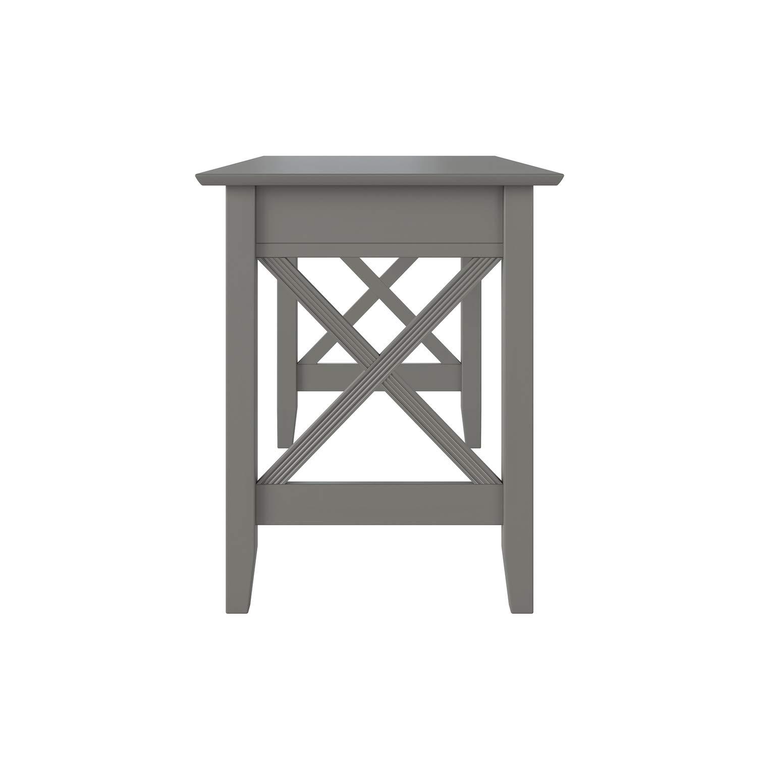 Lexi Desk with Drawer Grey