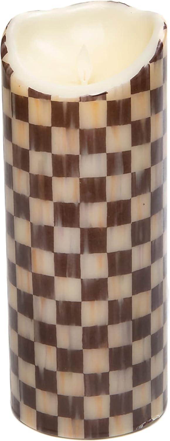 Courtly Check® Flicker 3 AA Pillar Candle