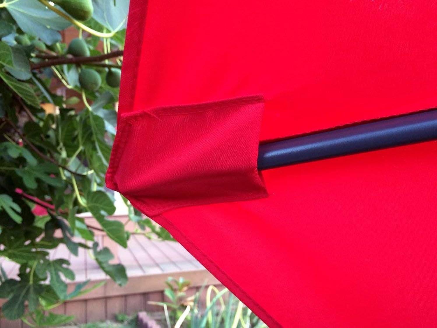 Arlmont & Co. 10ft Patio Umbrella Canopy Top Cover Replacement Fits 6 Ribs (canopy Only) | Wayfair