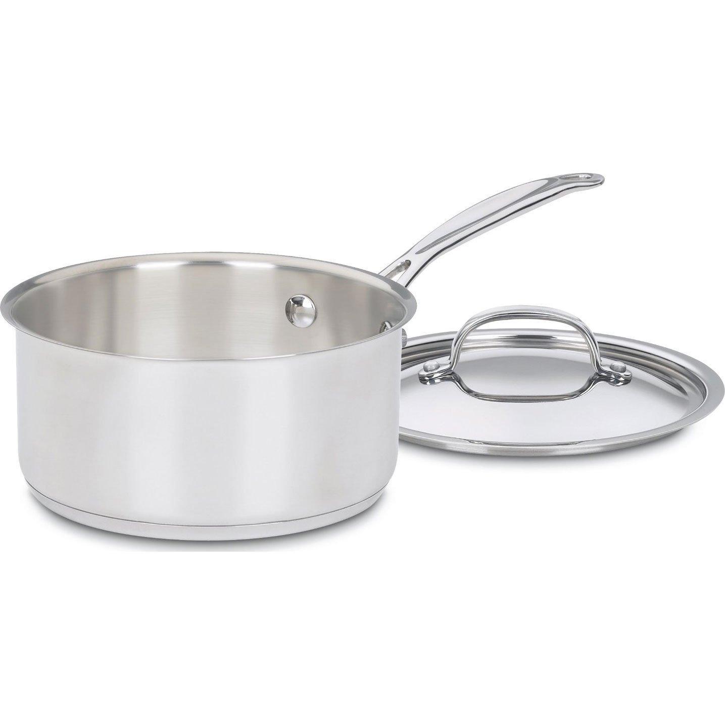 Cuisinart Chef's Classic Stainless Steel Saucepan with Cover