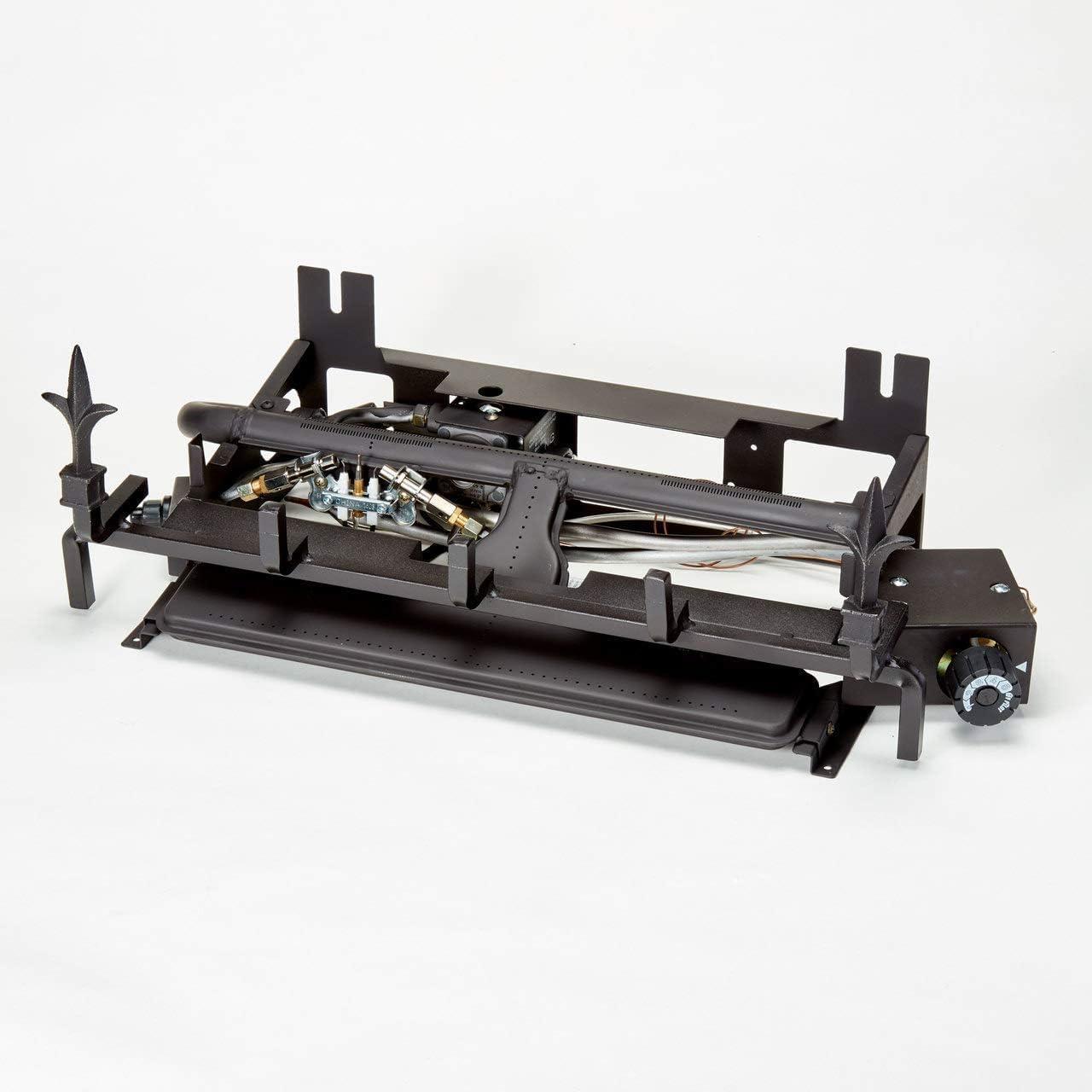 Duluth Forge Duluth Forge Vent less Dual Fuel Gas Log Set, Stacked Oak, T-Stat Control