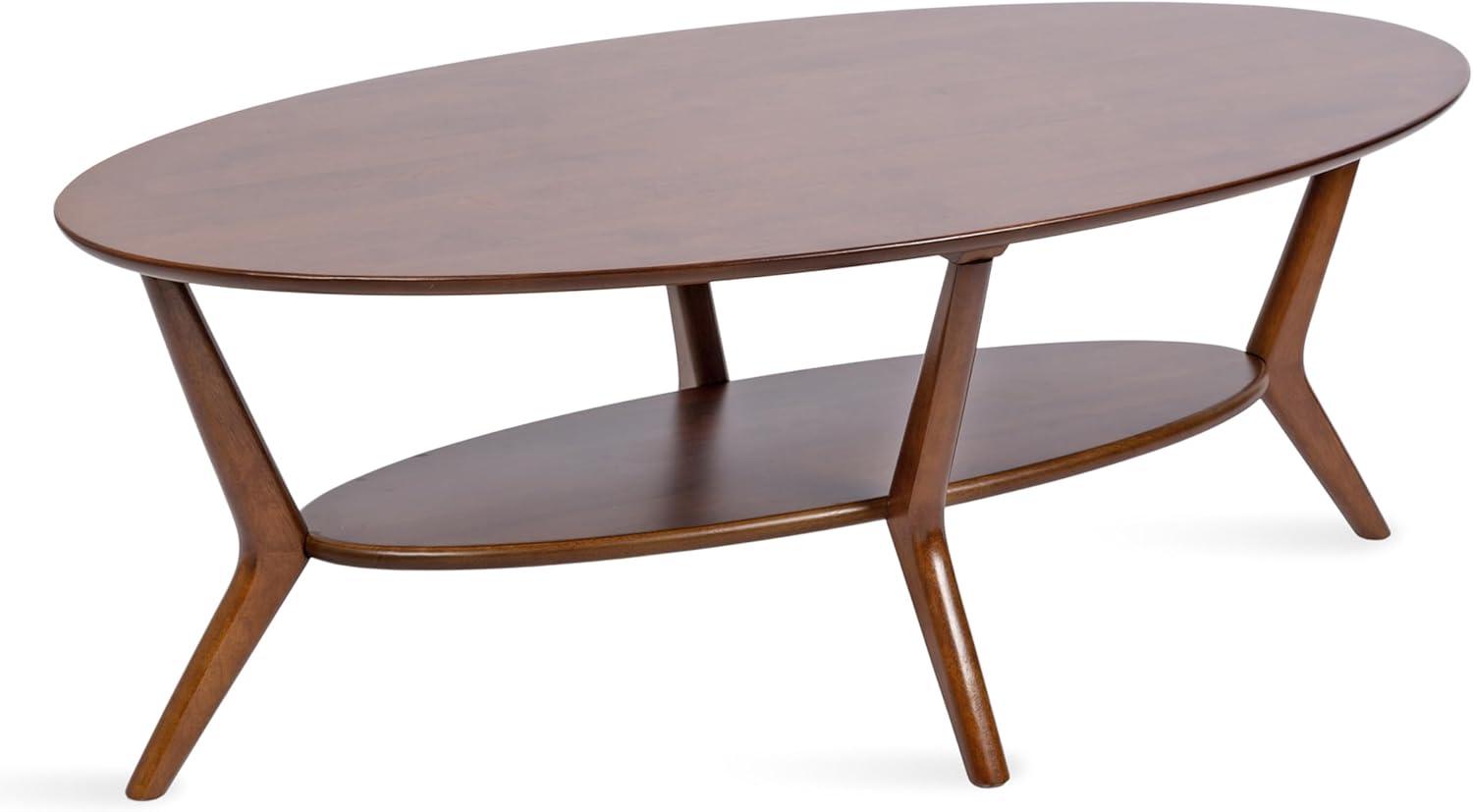 Kate and Laurel Nylah Oval Coffee Table