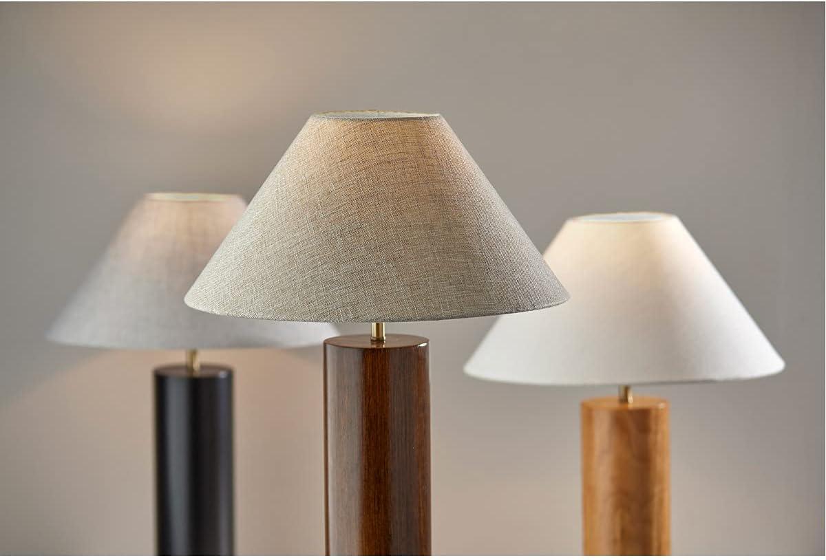 Martin Table Lamp Black - Adesso: Modern Nightstand Light, UL Listed, No Assembly Required