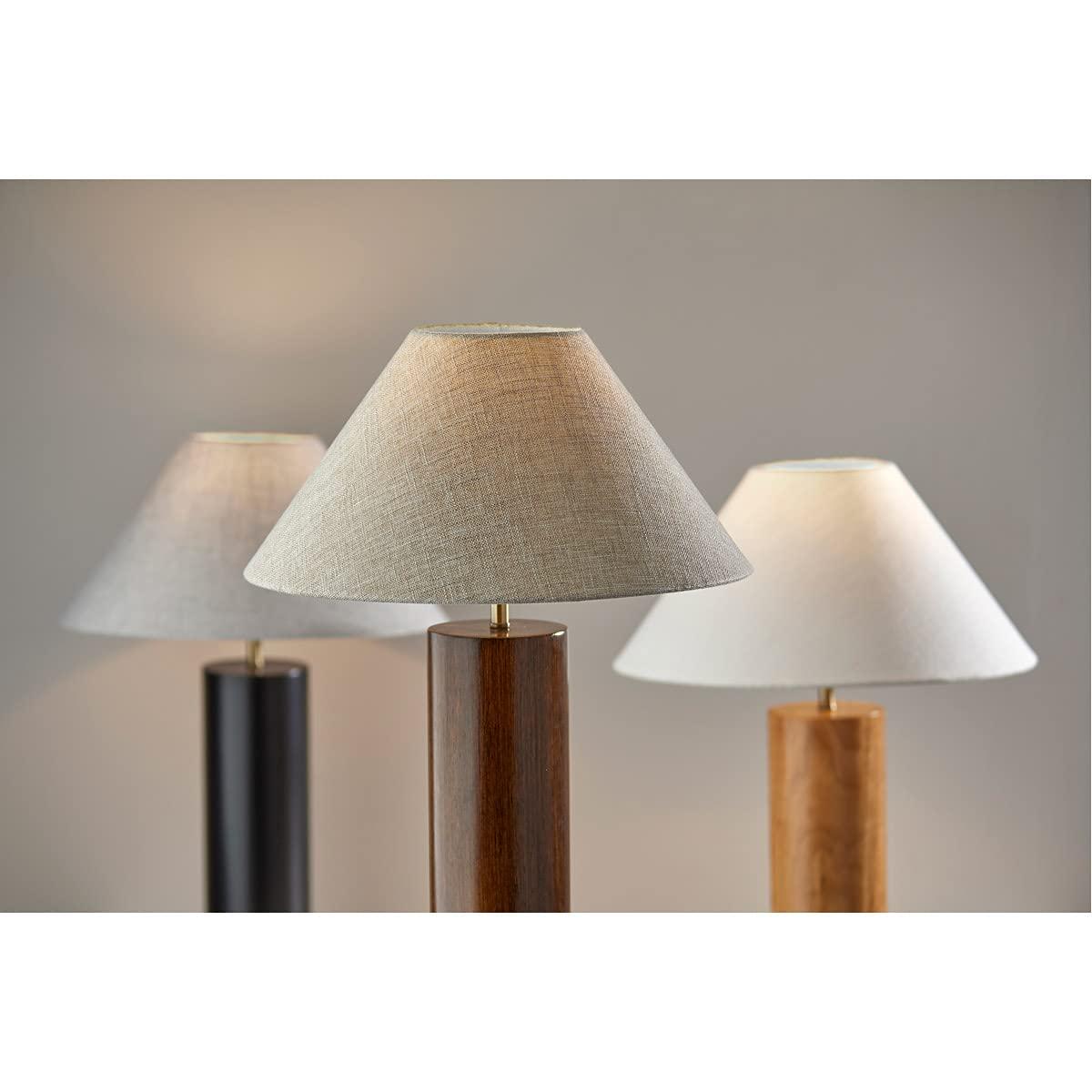 Martin Table Lamp Black - Adesso: Modern Nightstand Light, UL Listed, No Assembly Required