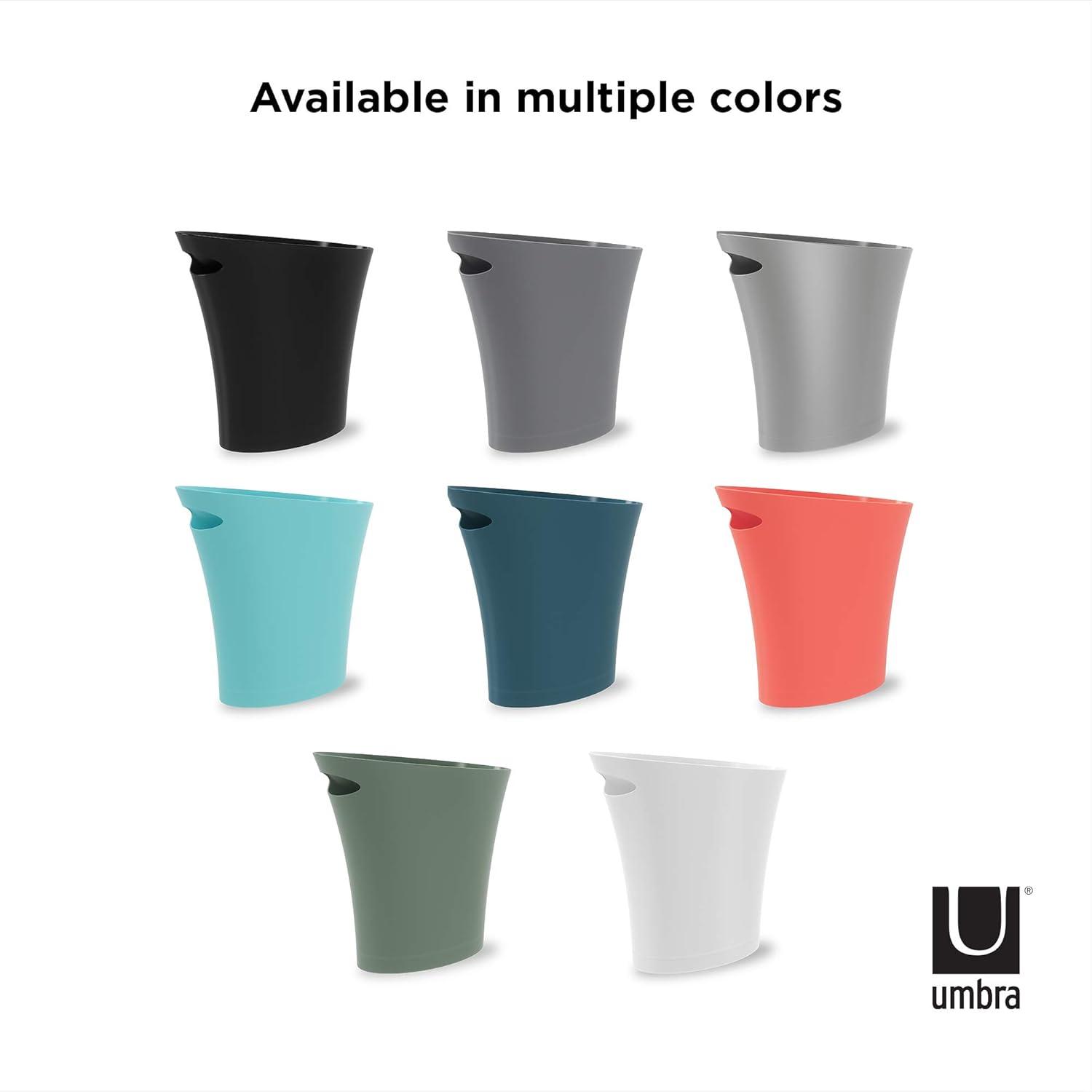Umbra Skinny Plastic Open Waste Basket - 2 Gallons