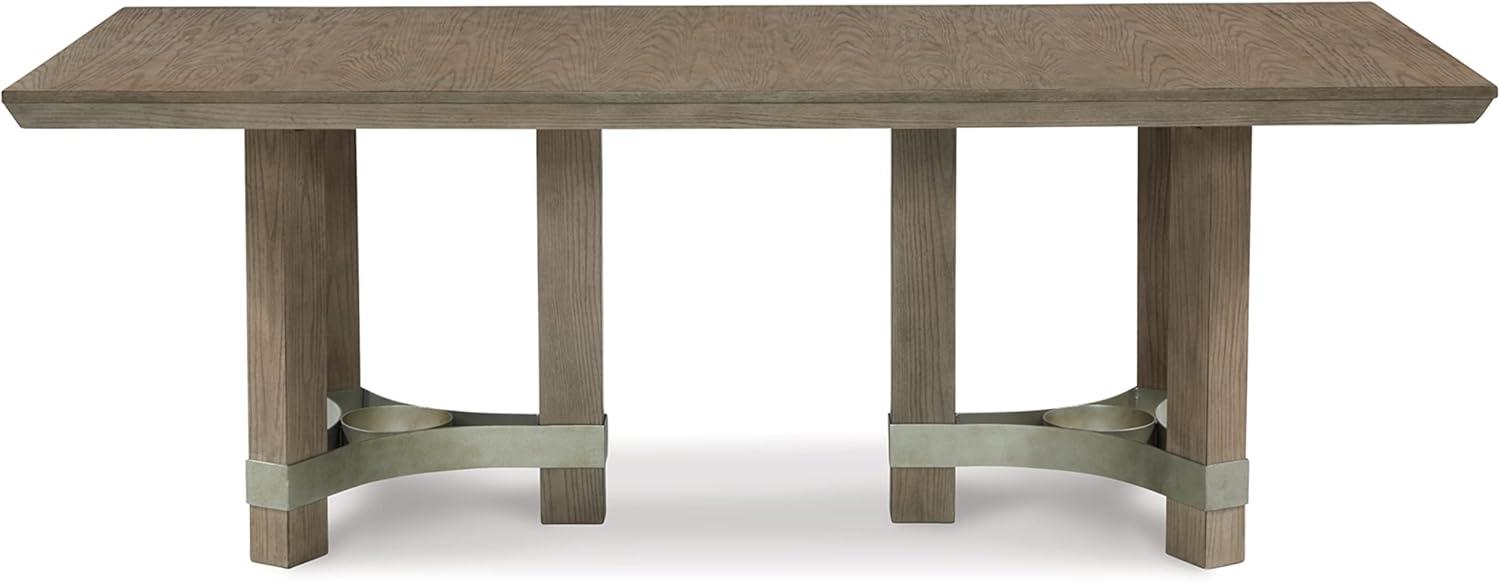 Chrestner 84'' Solid Oak Dining Table