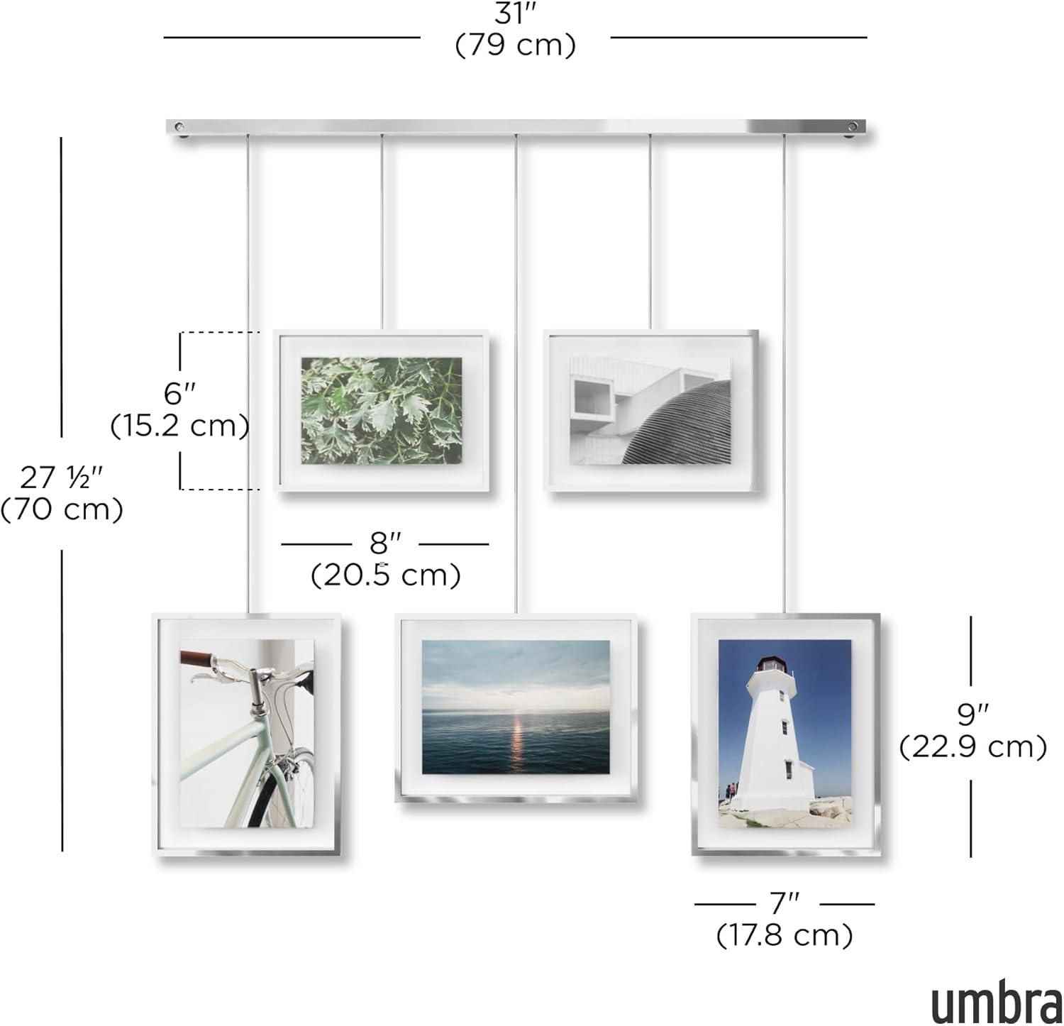 Metal Picture Frame - Set of 5