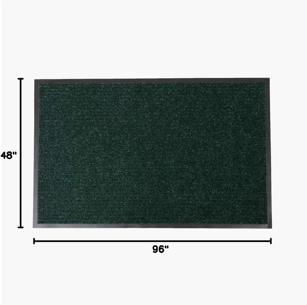 Notrax Carpeted Entrance Mat,Hunter Green,4x8ft 109S0048GN