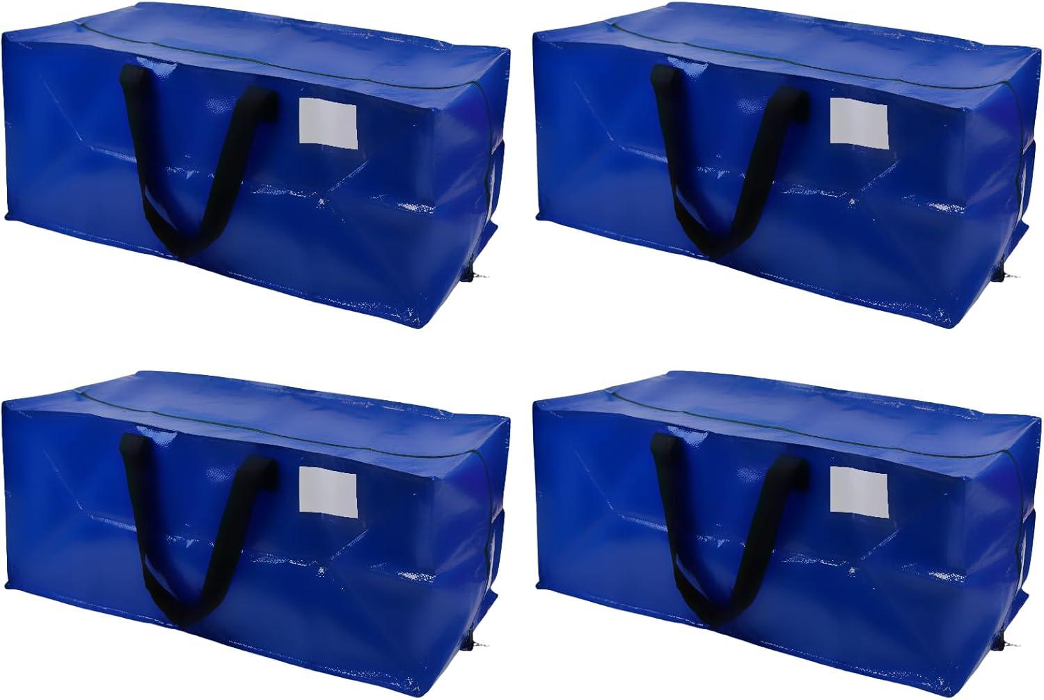 DuraSack DuraSack Moving And Storage Bags, Heavy Duty, 29"L X 15"W X 13"H, 4-Pack