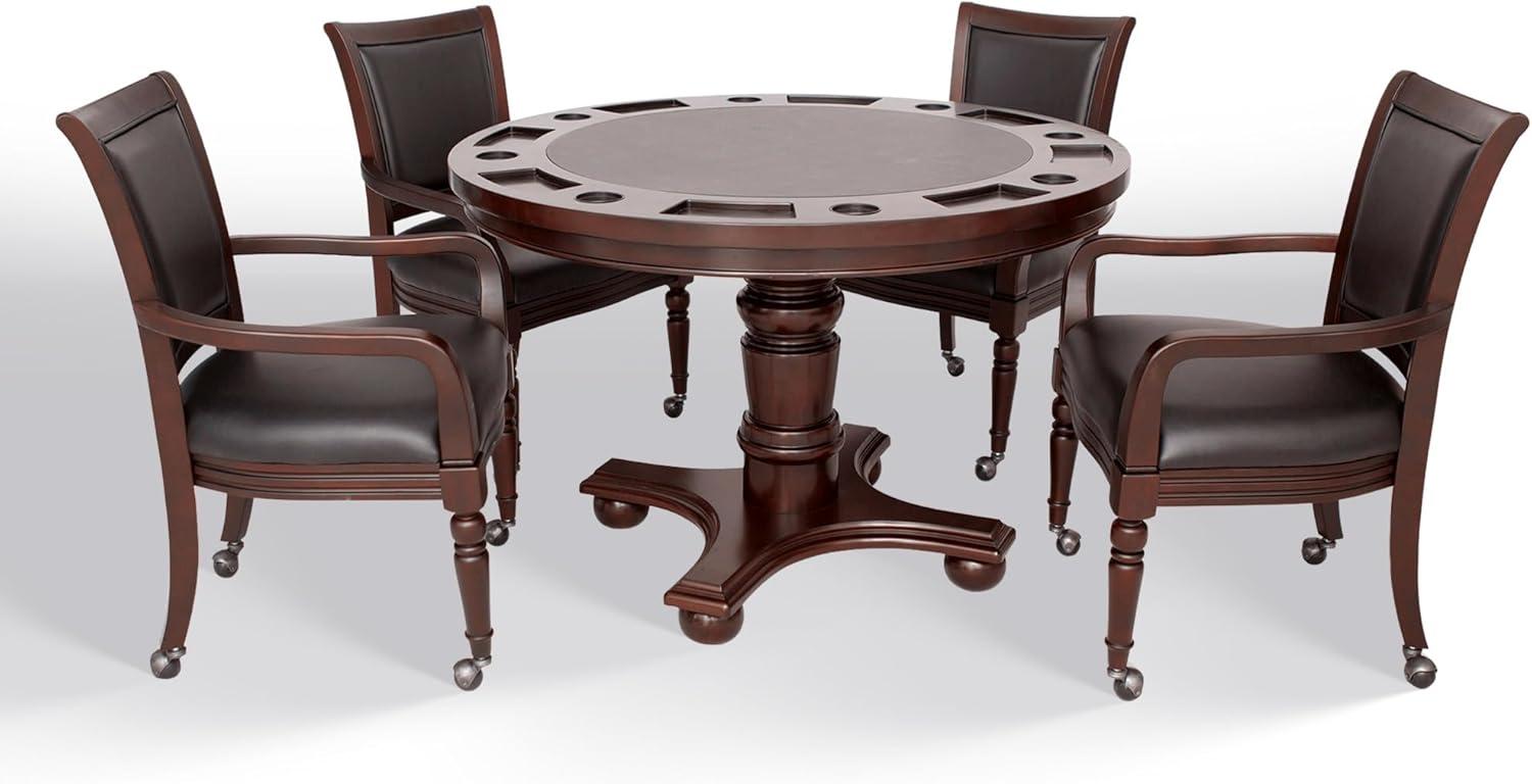 Hathaway Games Bridgeport 2-in-1 Poker Table Set