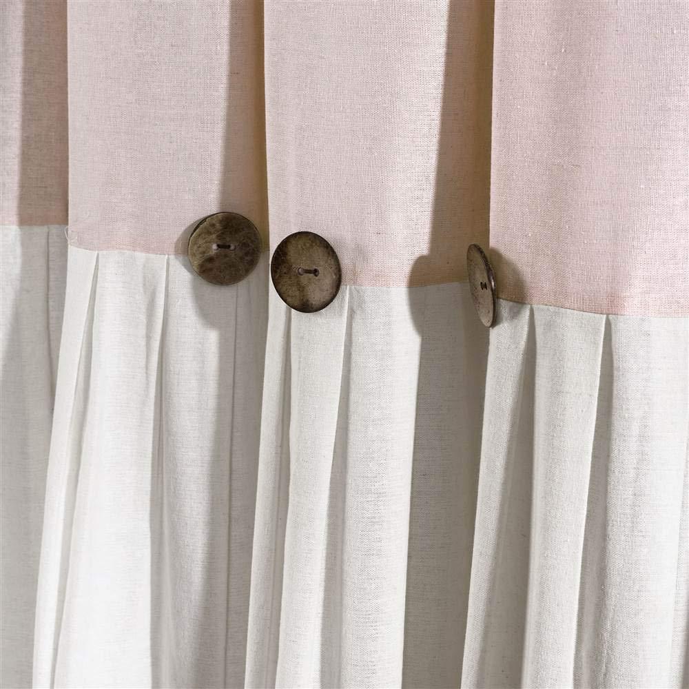 Lush Decor Beckham Semi Sheer Curtain Single Panel