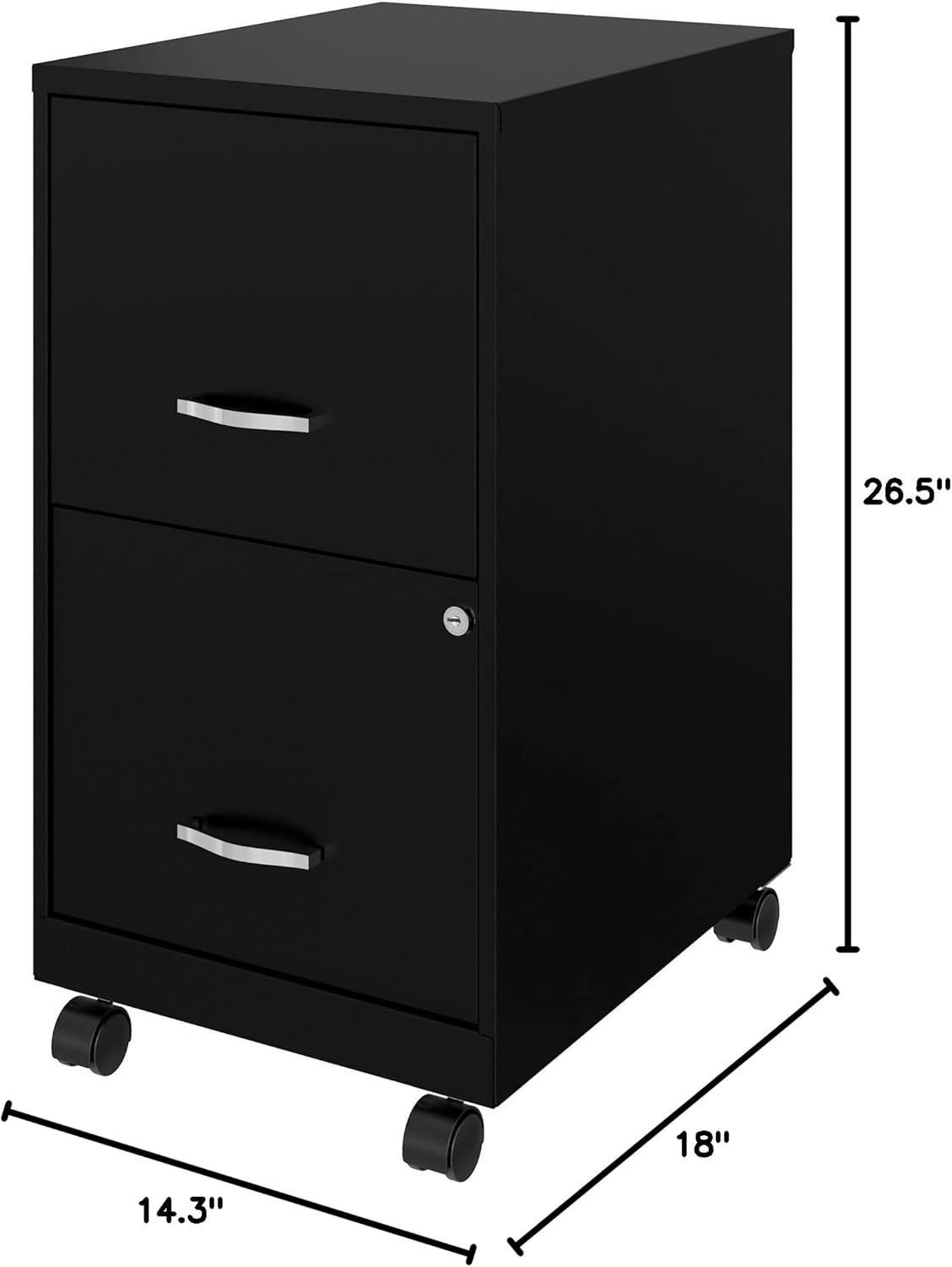 Soho Mobile 2-Drawer File Cabinet