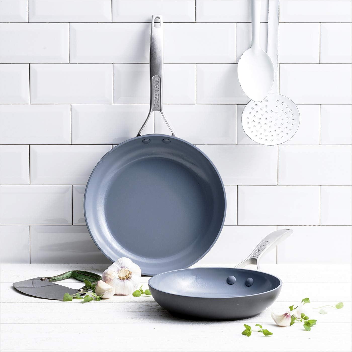 GreenPan Paris Pro Healthy Ceramic Nonstick 2 Piece Frying Pan Set