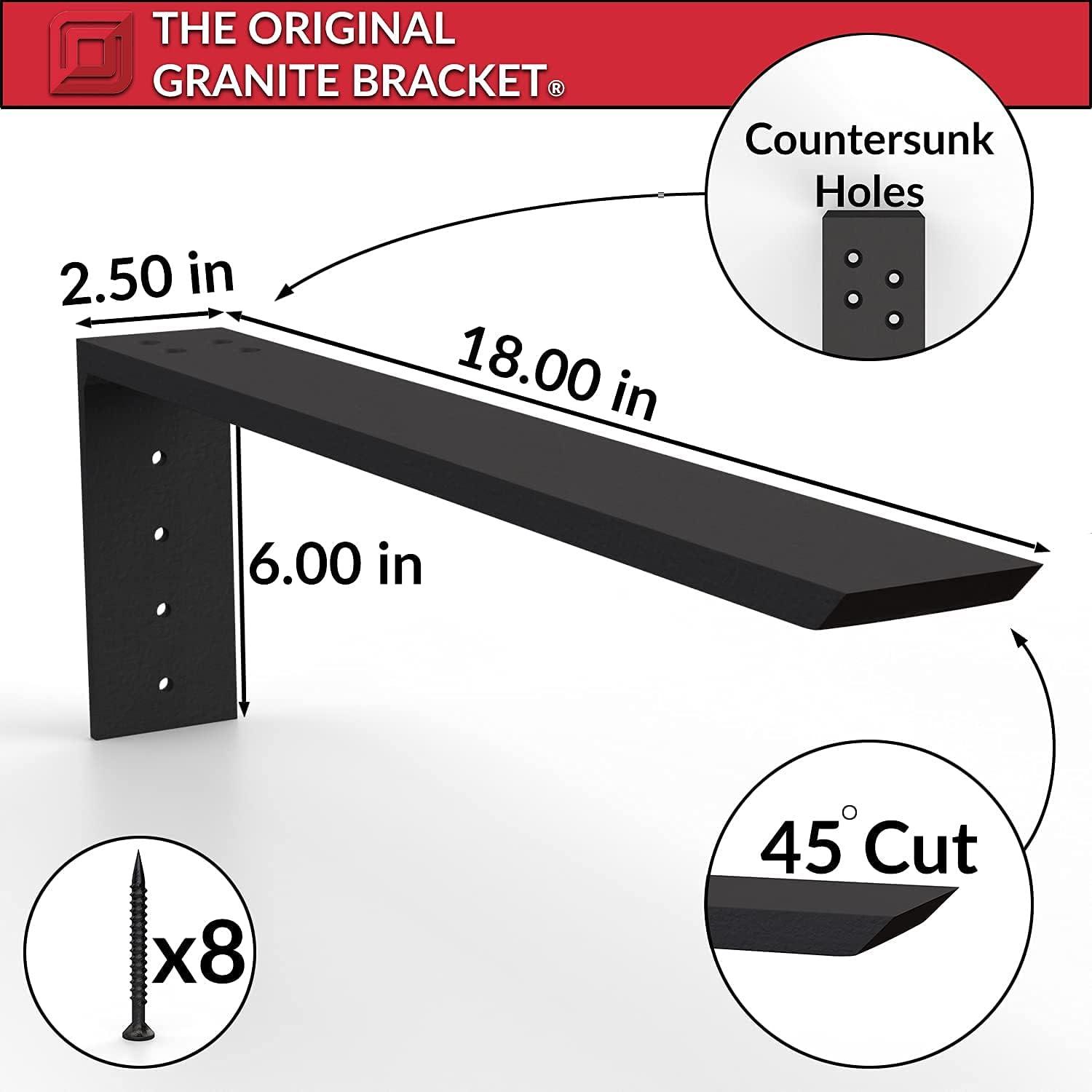 The Original Granite Bracket The Original™ L Bracket Countertop Support Bracket
