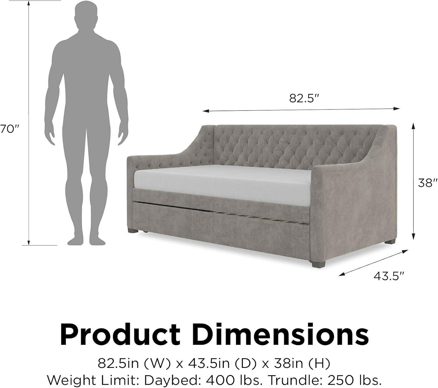 Monarch Hill Ambrosia Twin Daybed with Trundle