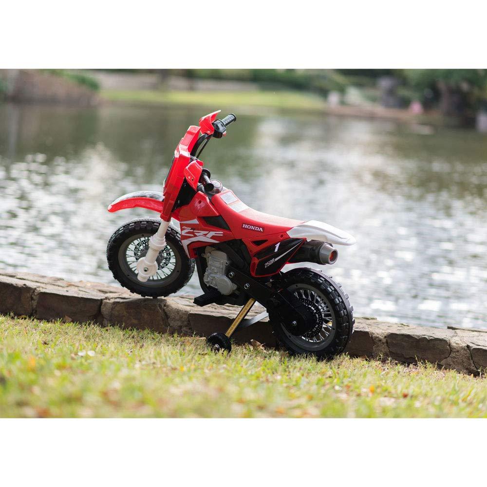 Best Ride On Cars Honda CRF250R Toddler Kids Electric 6V Toy Dirt Bike, Red