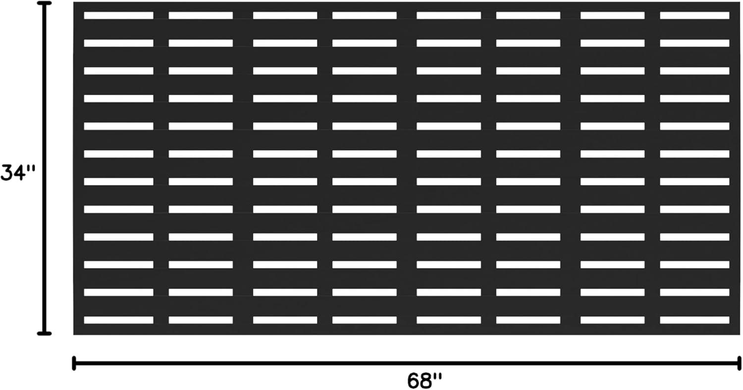 Barrette Outdoor Living 34 in. H x 68 in. W Boardwalk Decorative Screen