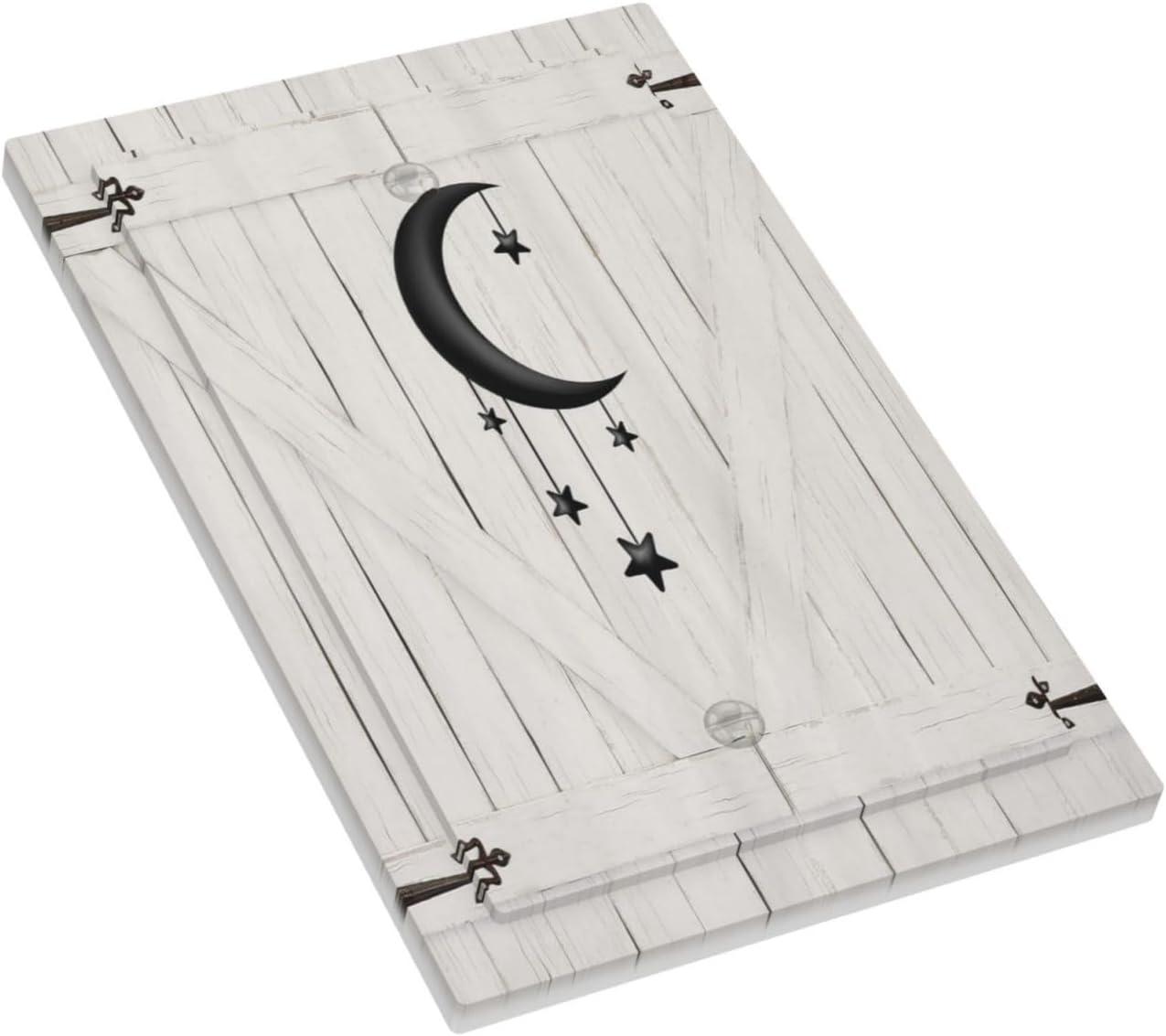 Sunyuer Sea Starfish Beach Decorative Wall Plate, 1 Gang Single Blank Outlet Cover Decorative Switch Plate for Kitchen Bathroom Bedroom, 4.5x2.76 Inch