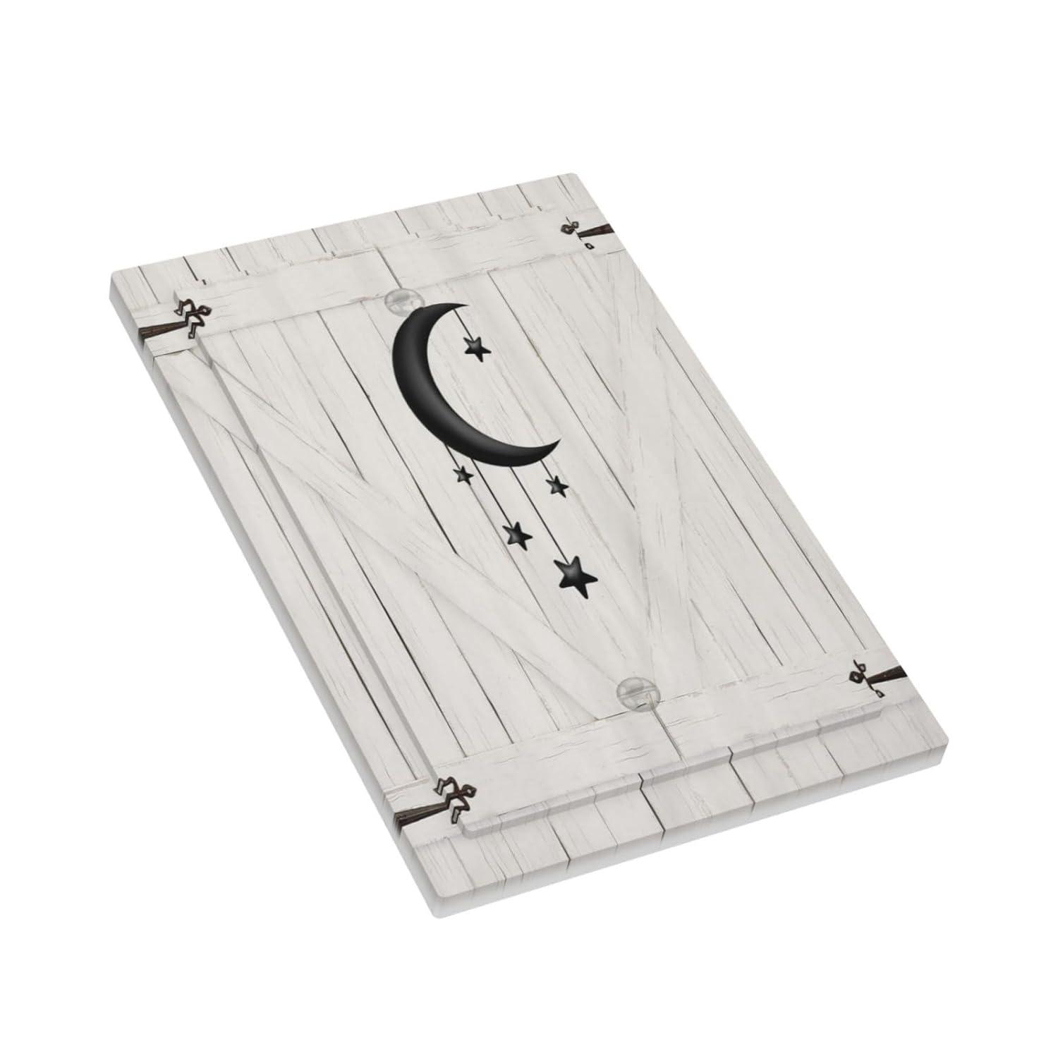 Sunyuer Sea Starfish Beach Decorative Wall Plate, 1 Gang Single Blank Outlet Cover Decorative Switch Plate for Kitchen Bathroom Bedroom, 4.5x2.76 Inch