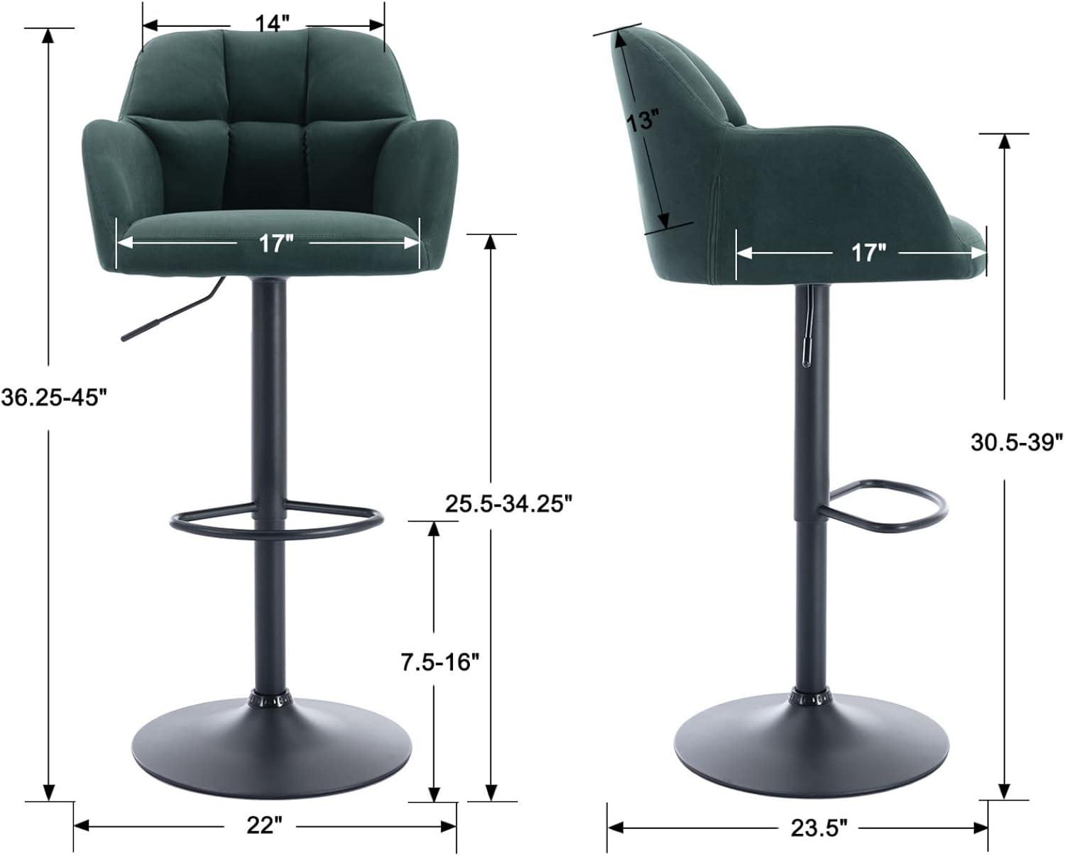 Swivel Adjustable Height Bar Stool