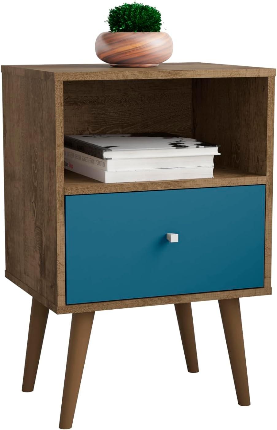 Liberty 1.0 Mid Century Modern Nightstand - Manhattan Comfort