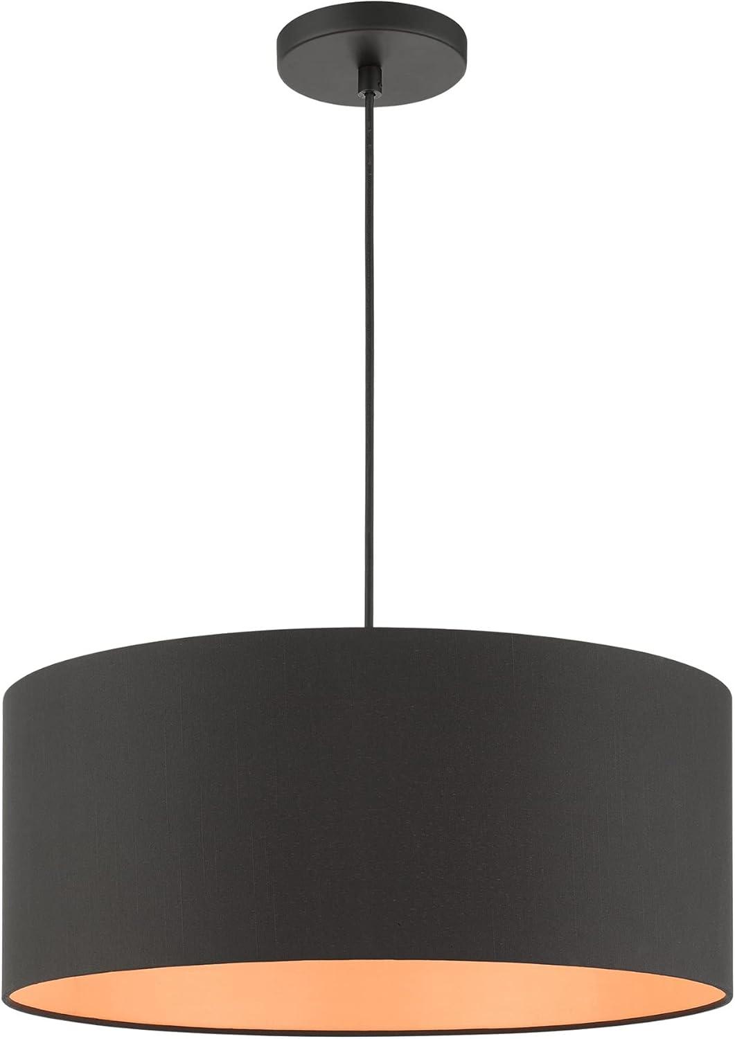 Livex Lighting Sentosa 3 - Light Pendant in  Black