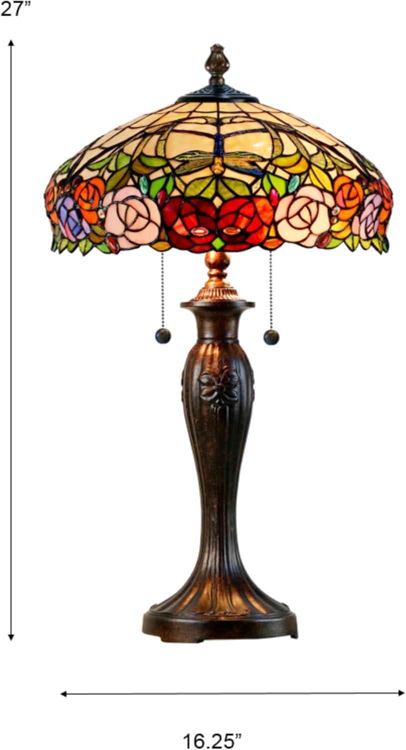 Dale Tiffany Zenia Rose Table Lamp