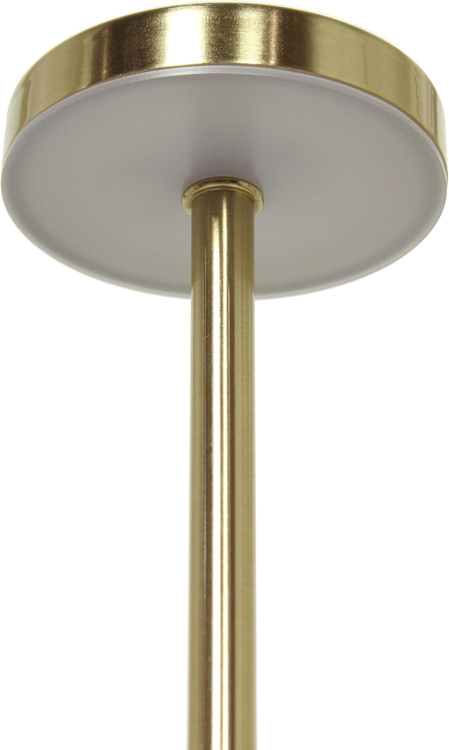 Wrought Studio™ Simple Designs 12.75" Skelly Disc Dimming & Rechargeable Cordless 4-Way Touch Sensor Stick Desk Lamp