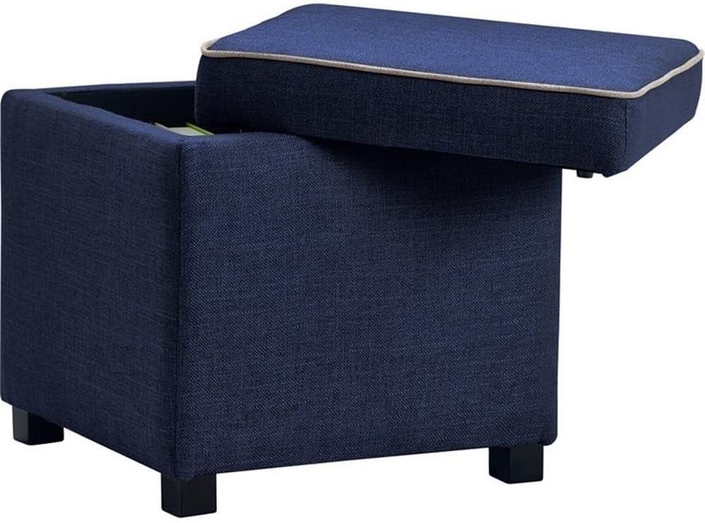 Tommy Hilfiger Tommy Hilfiger Morgan Modern Storage Ottoman Cube