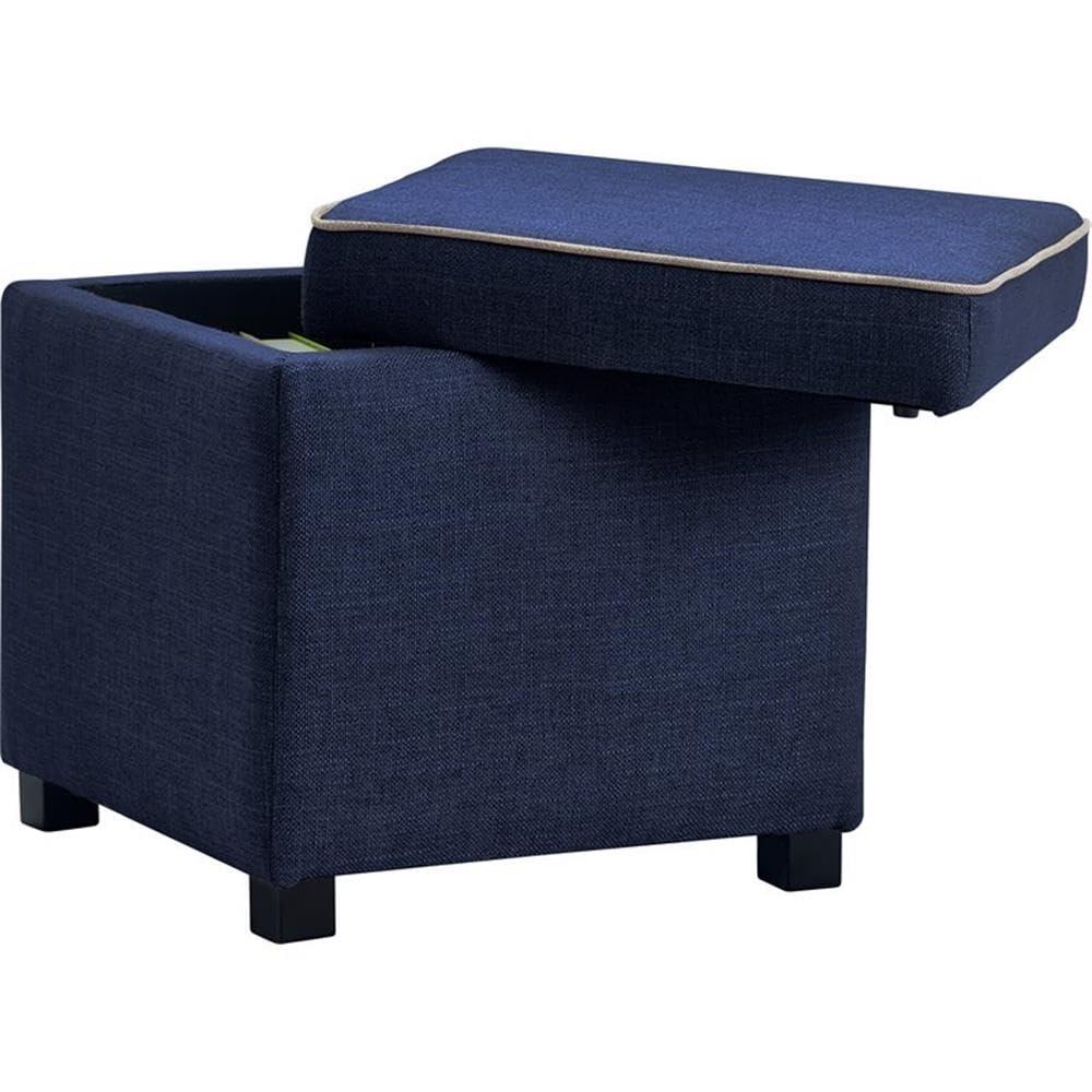 Tommy Hilfiger Tommy Hilfiger Morgan Modern Storage Ottoman Cube