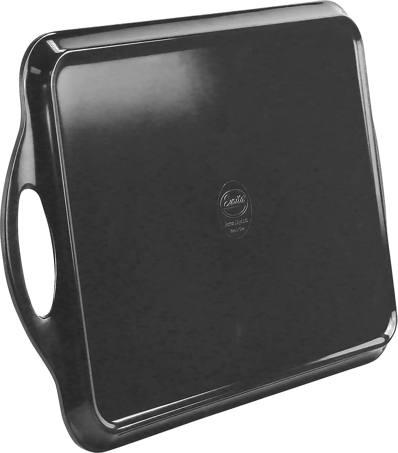 Reston Lloyd Multi-Purpose 18" Rectangle Melamine Plastic Handled Tray