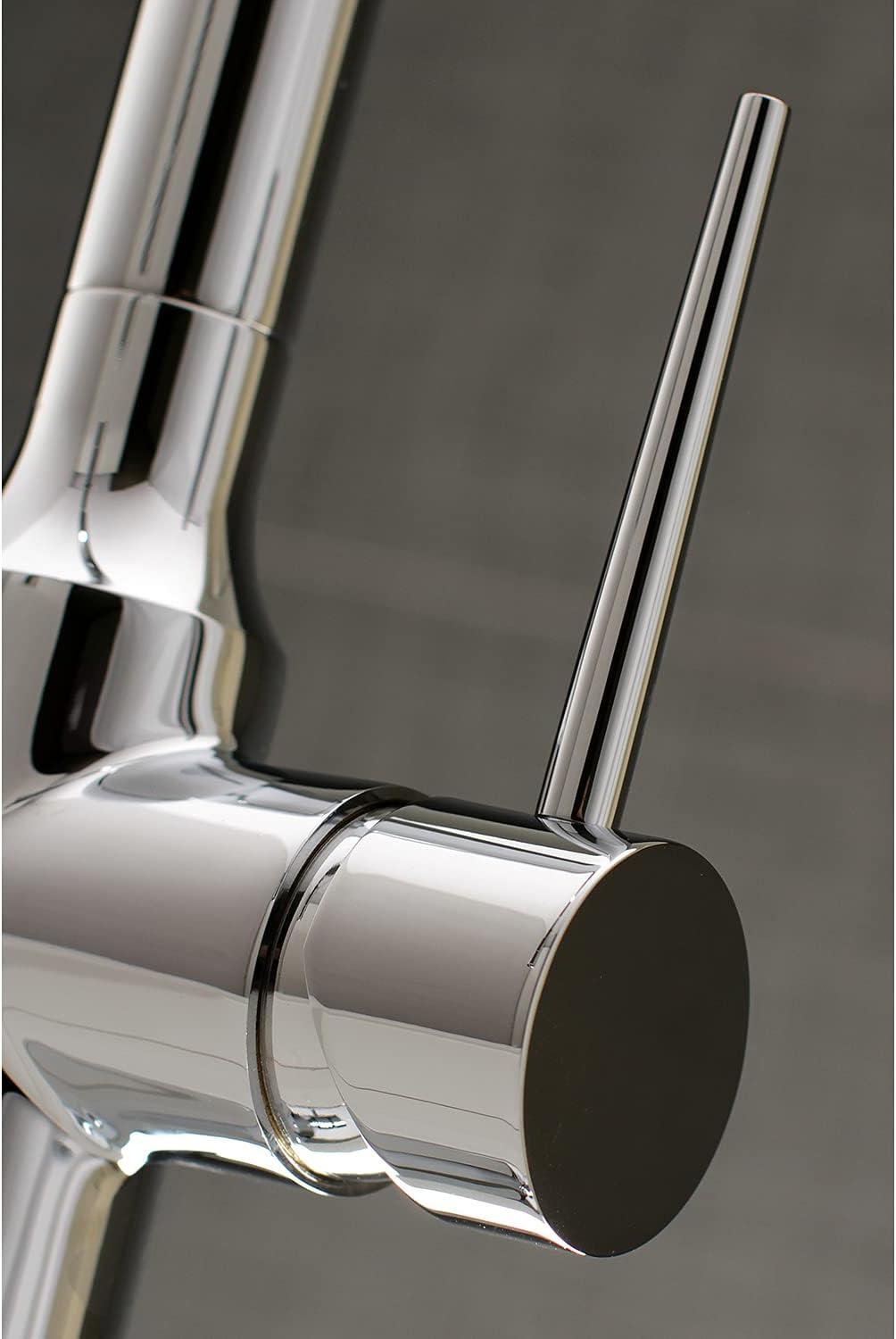 Kingston Brass New York Single-Handle Pull-Down Kitchen Faucet