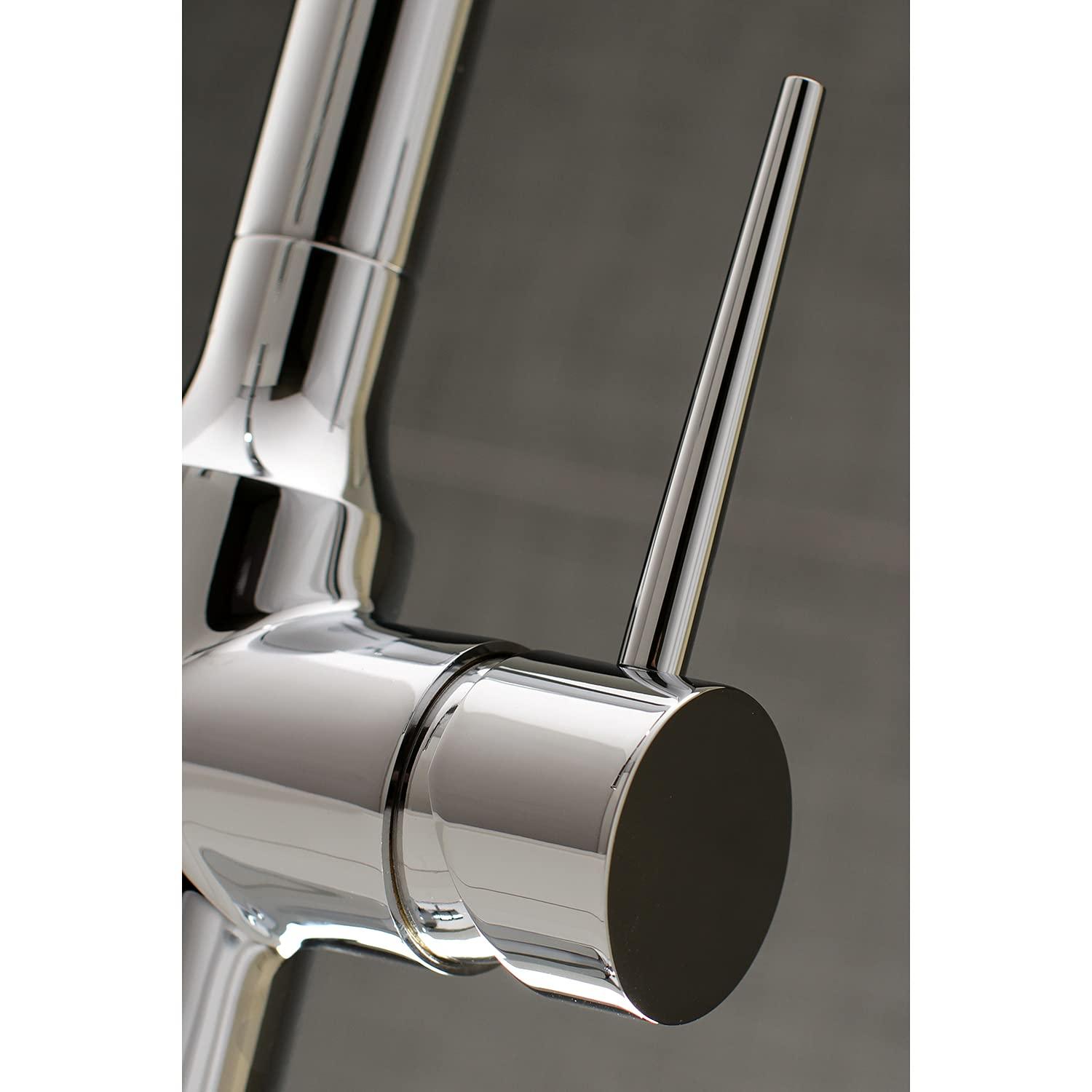 Kingston Brass New York Single-Handle Pull-Down Kitchen Faucet