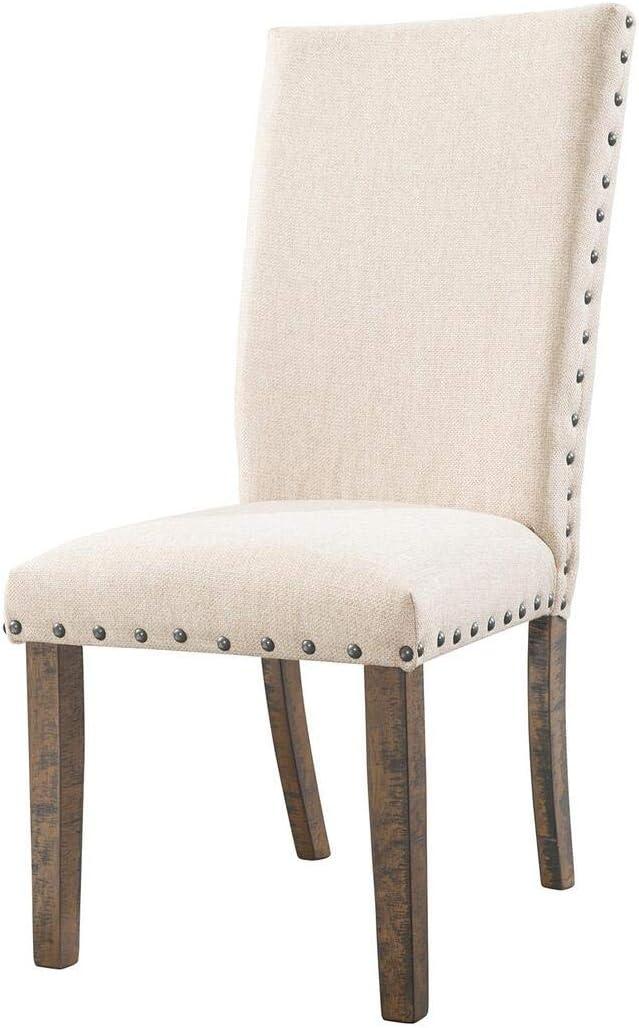 Dex 6pc Extendable Dining Table Set: Smokey Finish, Turnbuckle Detail - Picket House Furnishings