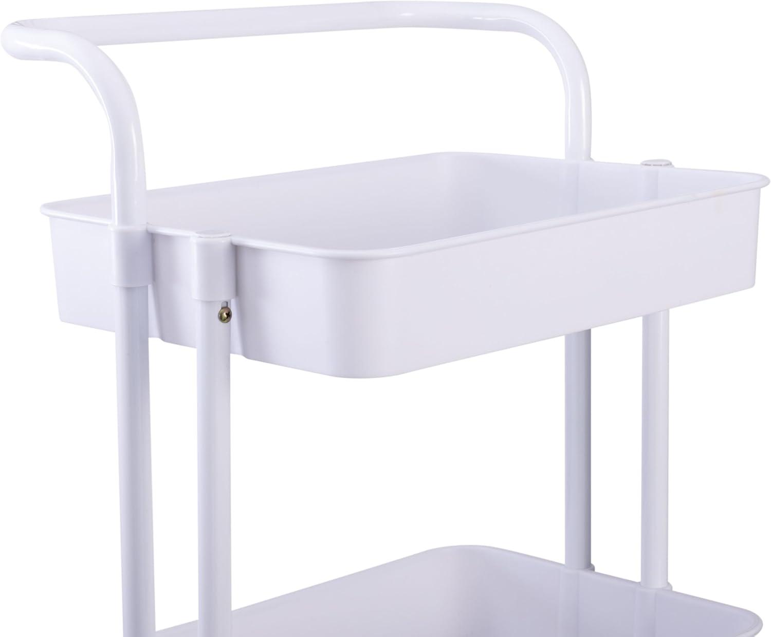 Organize It All Organize It All 3 Tier Rolling Basket Cart