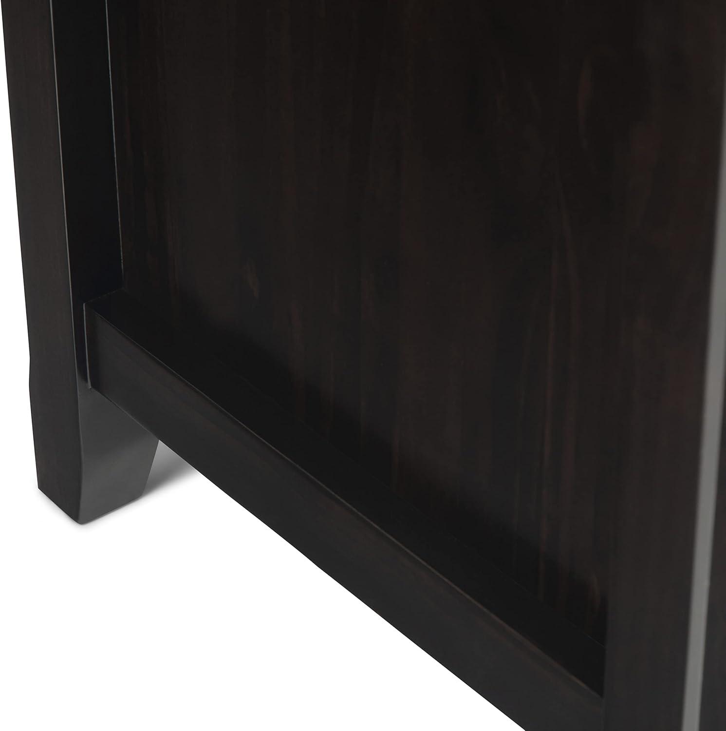 Simpli Home Amherst 72 inch Wide TV Media Stand