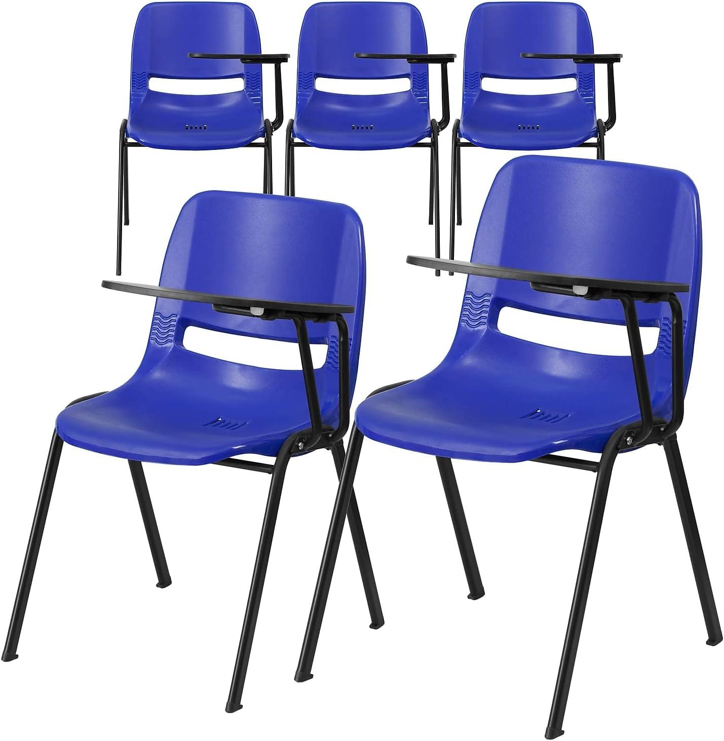 Keaton Plastic Stacking Shell School Chairs by Flash Furniture